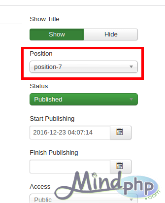 Odoo image and text block