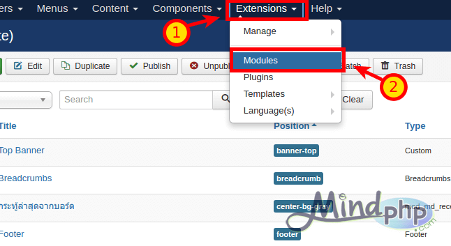 Odoo image and text block